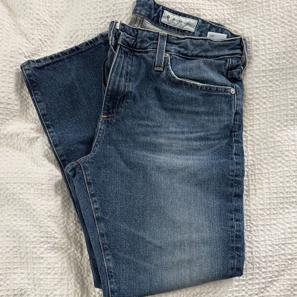 SOLD! AG Nolan slim boyfriend jeans, 28
